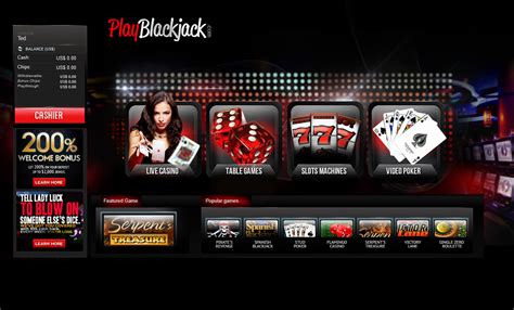 Playblackjack casino aplicação